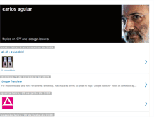 Tablet Screenshot of carlos-aguiar.blogspot.com