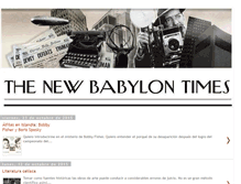 Tablet Screenshot of newbabylontimes.blogspot.com