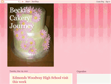 Tablet Screenshot of beckiscakery.blogspot.com