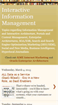 Mobile Screenshot of information-mgmt.blogspot.com