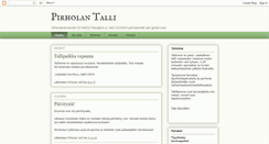 Desktop Screenshot of pirholantalli.blogspot.com