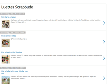 Tablet Screenshot of luettes-scrapbude.blogspot.com