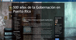 Desktop Screenshot of gobernadoresdepuertorico.blogspot.com