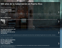 Tablet Screenshot of gobernadoresdepuertorico.blogspot.com