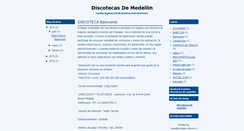 Desktop Screenshot of discotecasdemedellin.blogspot.com