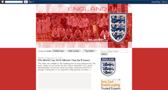 Desktop Screenshot of england-football-highlight.blogspot.com