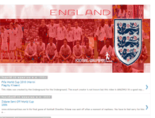 Tablet Screenshot of england-football-highlight.blogspot.com