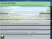 Tablet Screenshot of jardindesfeesdemarie.blogspot.com