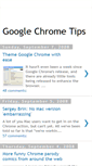 Mobile Screenshot of googlechrometips.blogspot.com