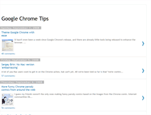 Tablet Screenshot of googlechrometips.blogspot.com