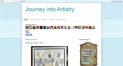 Desktop Screenshot of journeyintoartistry.blogspot.com