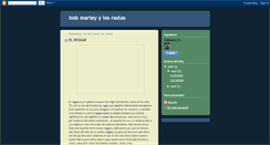 Desktop Screenshot of bobmarleyylosrastas.blogspot.com
