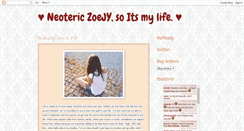 Desktop Screenshot of jyzoe7.blogspot.com