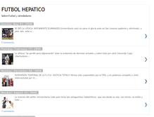 Tablet Screenshot of futbolhepatico.blogspot.com