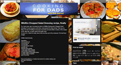 Desktop Screenshot of cookingfordads.blogspot.com