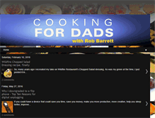 Tablet Screenshot of cookingfordads.blogspot.com