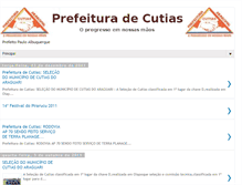 Tablet Screenshot of prefeituradecutias.blogspot.com