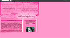 Desktop Screenshot of imapinklover.blogspot.com