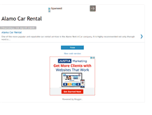 Tablet Screenshot of alamo-car-rental-online.blogspot.com