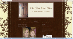 Desktop Screenshot of ahomemeanttolast.blogspot.com