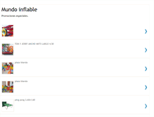 Tablet Screenshot of mundoinflable-adriana.blogspot.com
