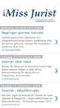 Mobile Screenshot of missjurist.blogspot.com