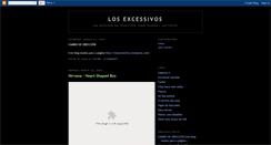 Desktop Screenshot of losexcessivos.blogspot.com