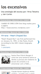 Mobile Screenshot of losexcessivos.blogspot.com