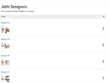 Tablet Screenshot of jothidesigners.blogspot.com