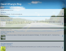 Tablet Screenshot of davidwhang.blogspot.com