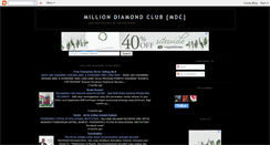 Desktop Screenshot of milliondiamondclub.blogspot.com
