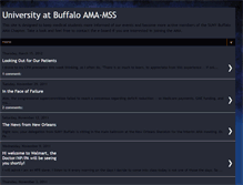 Tablet Screenshot of buffaloama.blogspot.com