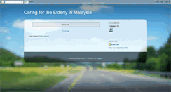 Desktop Screenshot of eldercarekl.blogspot.com