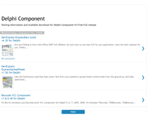 Tablet Screenshot of delphicomponent.blogspot.com