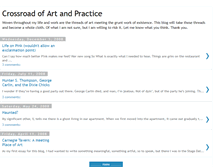 Tablet Screenshot of crossroadofartandpractice.blogspot.com