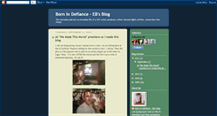 Desktop Screenshot of bornindefiance.blogspot.com