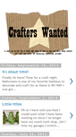 Mobile Screenshot of crafterswanted.blogspot.com