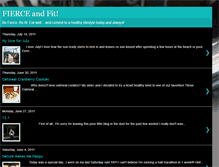 Tablet Screenshot of fierceandfit.blogspot.com