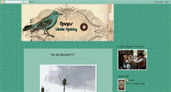 Desktop Screenshot of nanaslittlehobby.blogspot.com