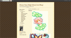 Desktop Screenshot of honey-sun.blogspot.com