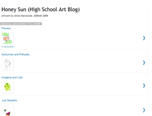 Tablet Screenshot of honey-sun.blogspot.com