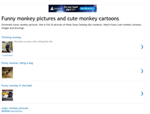 Tablet Screenshot of monkey-funny-pictures.blogspot.com