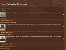 Tablet Screenshot of natalysneedle.blogspot.com