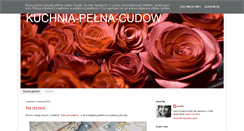 Desktop Screenshot of kuchnia-pelna-cudow.blogspot.com