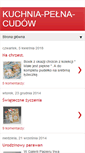 Mobile Screenshot of kuchnia-pelna-cudow.blogspot.com