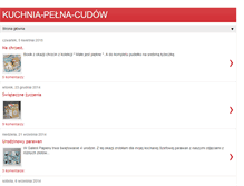 Tablet Screenshot of kuchnia-pelna-cudow.blogspot.com