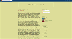 Desktop Screenshot of dailyolivejuice.blogspot.com