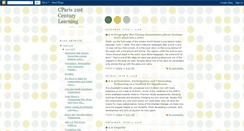 Desktop Screenshot of cparis21stcentury.blogspot.com