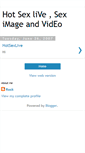 Mobile Screenshot of hotsexlive.blogspot.com
