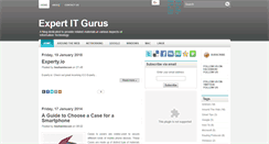 Desktop Screenshot of expertitgurus.blogspot.com